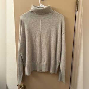 Gray Turtleneck Sweater NWOT
